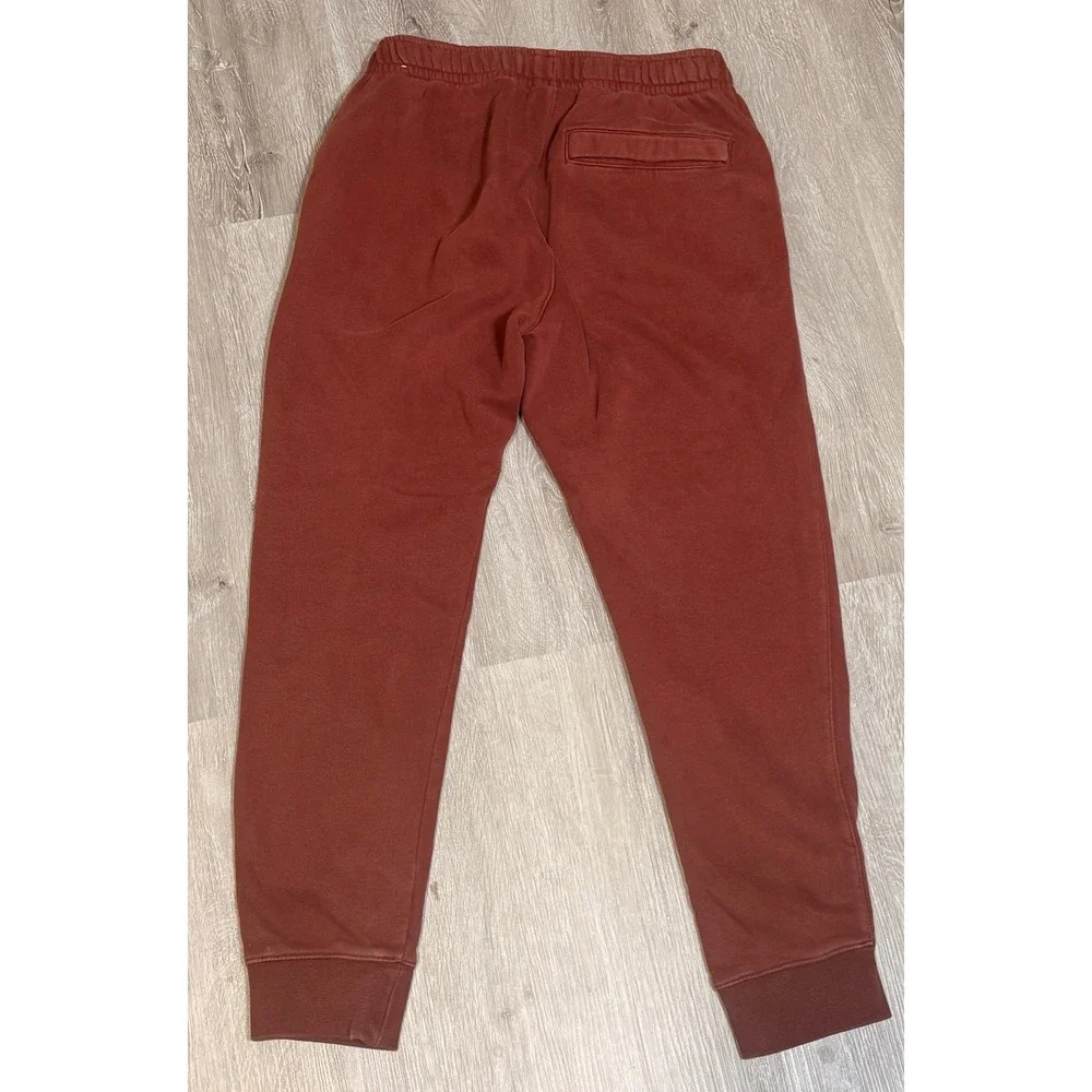Nike‎ Sportswear Club Fleece Joggers Rust Brown Mens Small BV2671-217